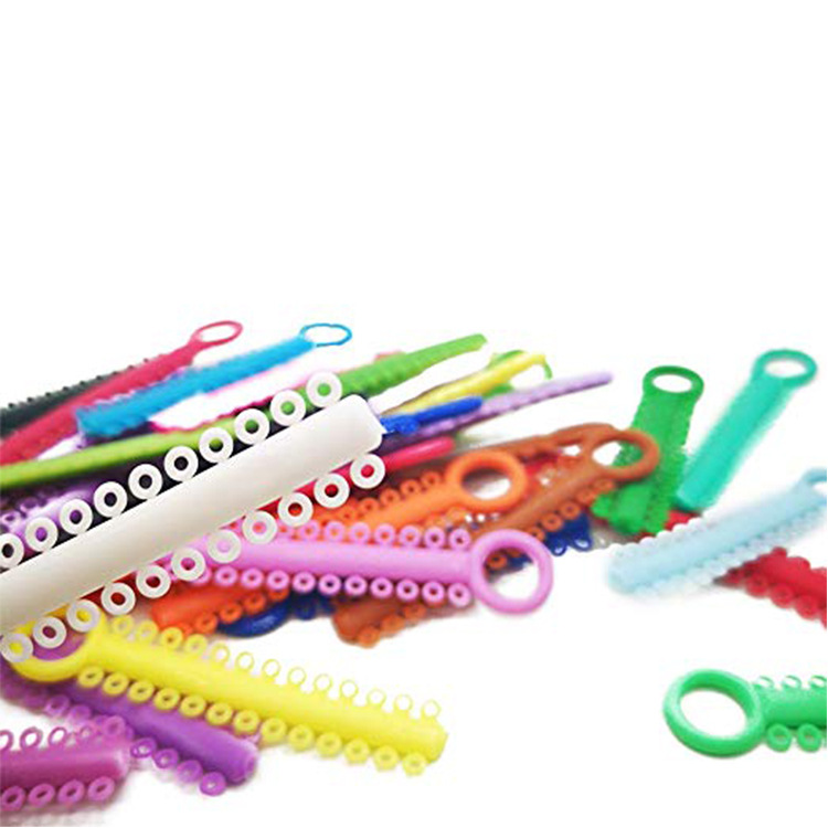 Cross-border exclusive dental orthodontic disposable consumables, oral ligation rings, color ligation rings, oral orthodontic materials Application Scenario