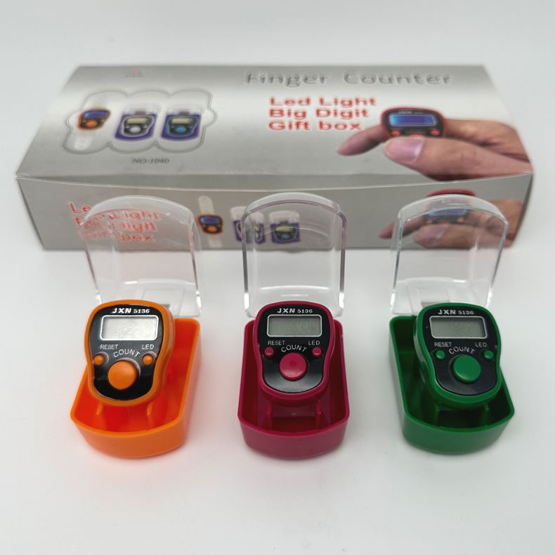 Direct sales and wholesale of small and mini finger counters with LED luminous and illuminated electronic counters from the manufacturer details Picture