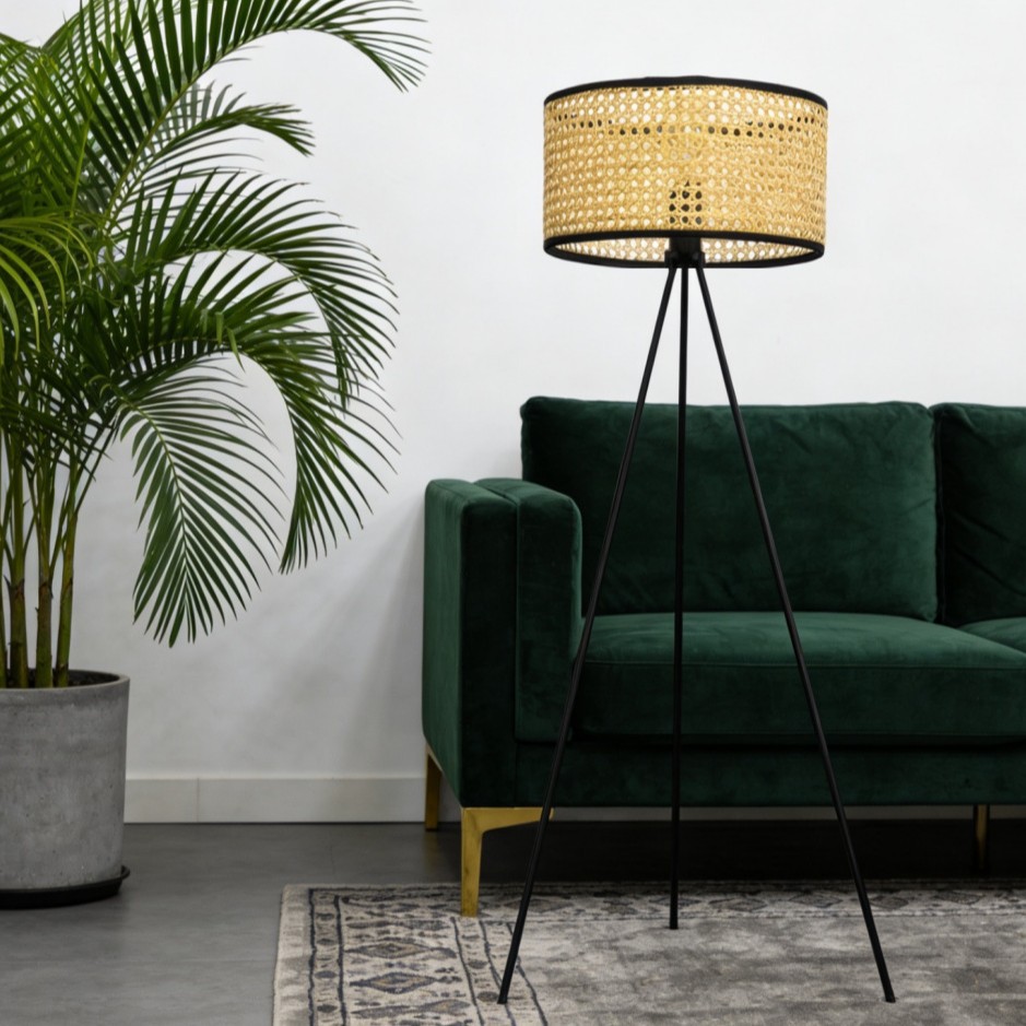 Japanese-style vintage rattan art, Nordic bedroom, dining room, living room, hand-woven, popular homestay, hotel front desk, decorative lighting fixtures Application Scenario