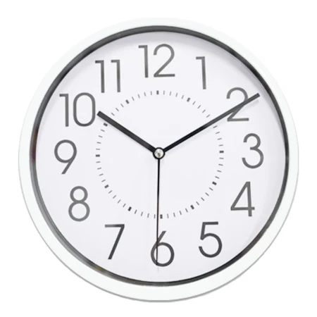 8-inch cross-border wall-mounted clock, modern and simple living room and bedroom home clock, creative wall-mounted clock without drilling holes