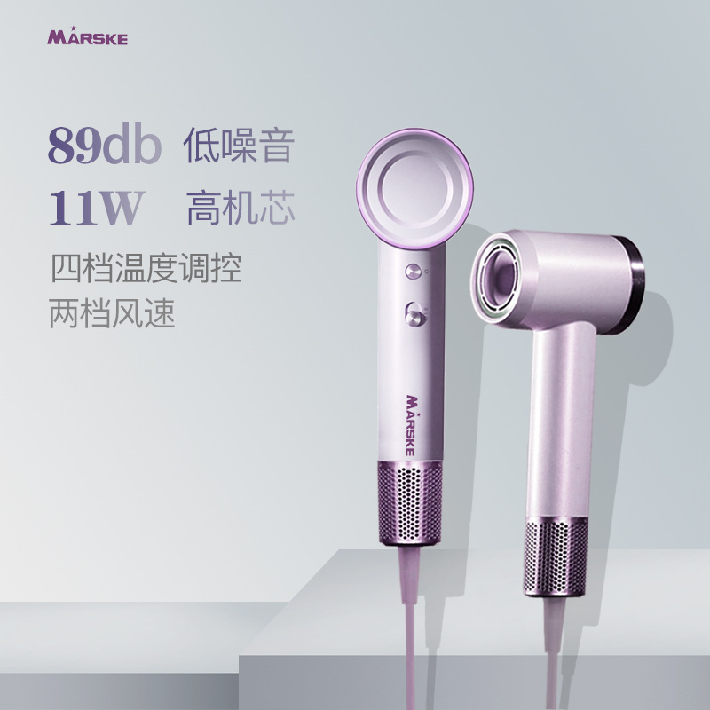 MARSKE MS-8611 Cross-border brushless motor high-speed hair dryer, high-power negative ion non-destructive power generation hair dryer, dedicated for hair salons and home use details Picture
