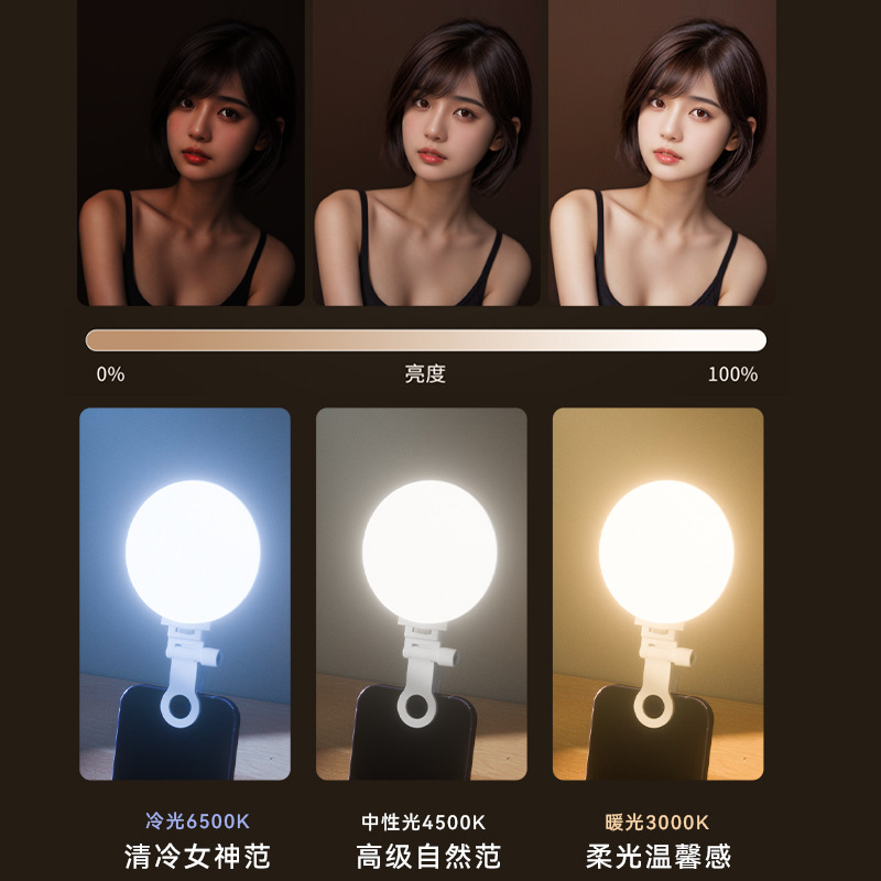 White circular fill light, photography light, clothing light stick, 12v warm and soft light Application Scenario