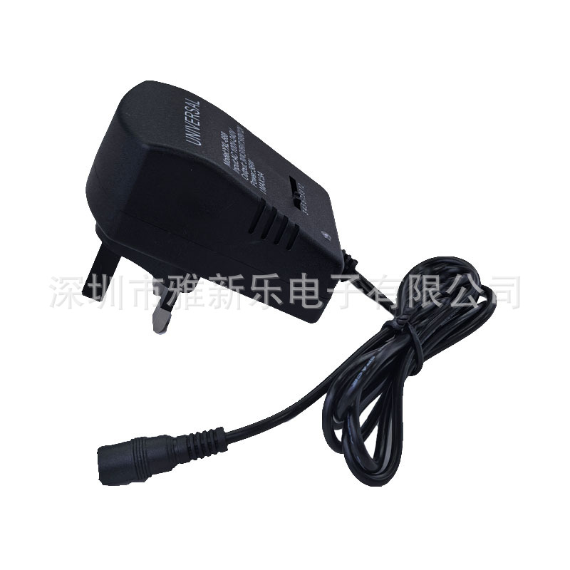 Adjustable British standard 3-12V3A multi-functional universal power adapter, adjustable voltage for audio, digital camera, 36W Specification image