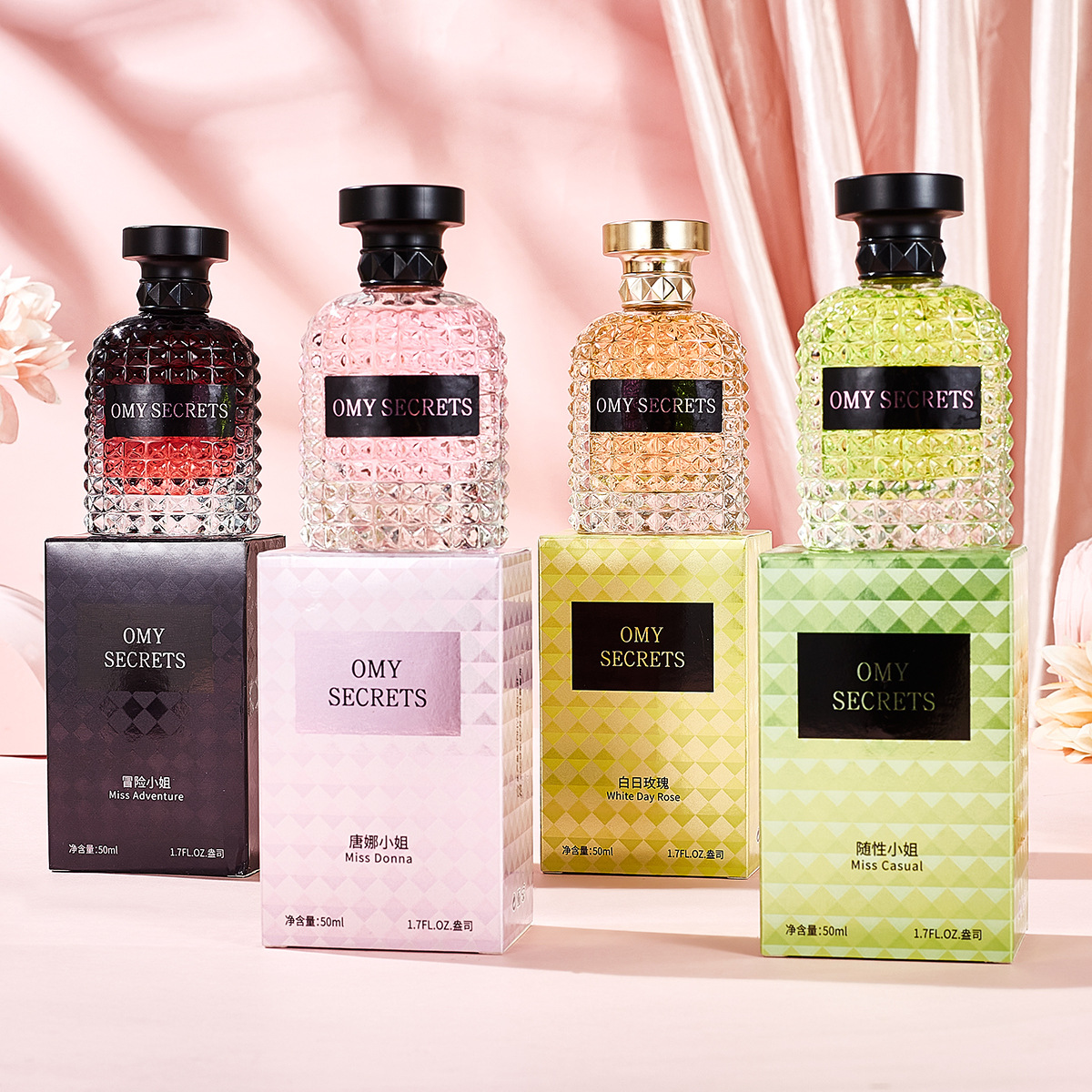 Donna's casual Lady's Day Rose Adventure Lady's Woody Fruit and Floral Perfume is long-lasting and cross-border