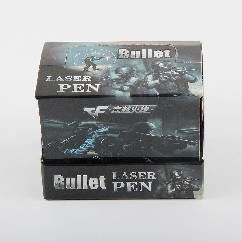 Bullet keychain, LED laser flashlight, infrared light, and portable ballpoint pen wholesale Item Picture