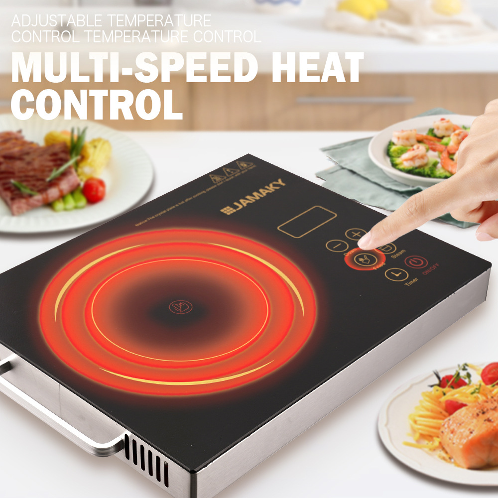 JAMAKY电陶炉家用触摸式电炉2000w大功率节能爆炒电陶炉批发JMK7004产品图