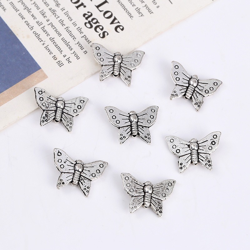 Nuevas colecciones animales mariposas insectos agujeros rectos colgantes diy pulseras collares accesorios cordones cordones sueltos accesorios Specification image