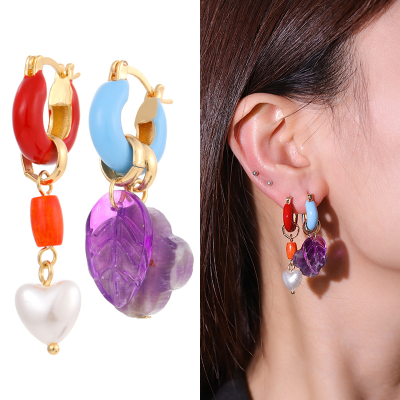 饰品/耳环/耳饰/米珠耳环/耳夹产品图