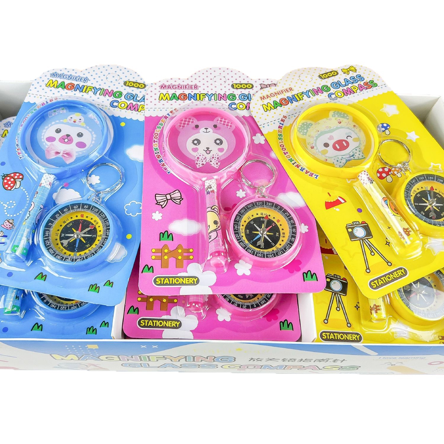 Children's educational toys, primary school students' magnifying glasses, learning supplies, kindergarten science experiment toys, insect observers Item Picture