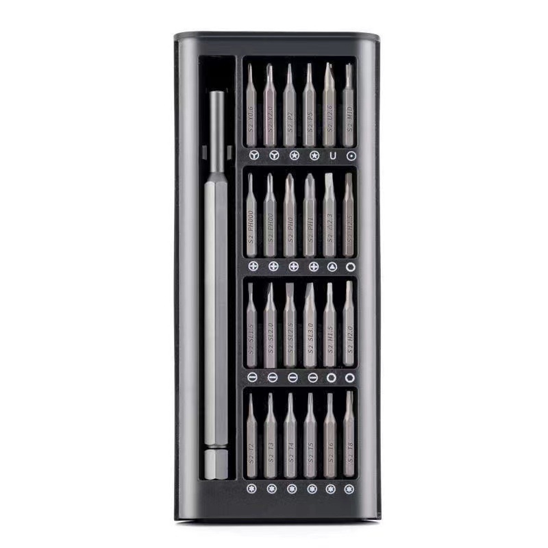 Suministro destornillador set 24 en 1 multifuncional portátil herramientas de hardware teléfono móvil reloj reparación home fabricante pin Item Picture