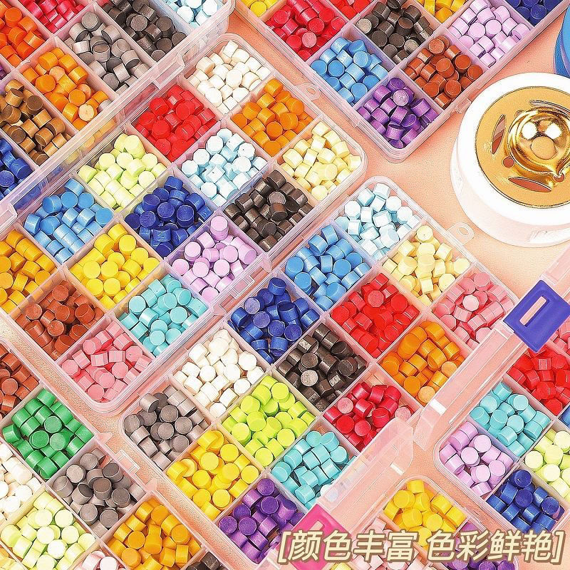 Fire paint seal wax granule set, fire paint seal head, candle wax granule, fire paint furnace, fire paint wax granule complete set wholesale Application Scenario