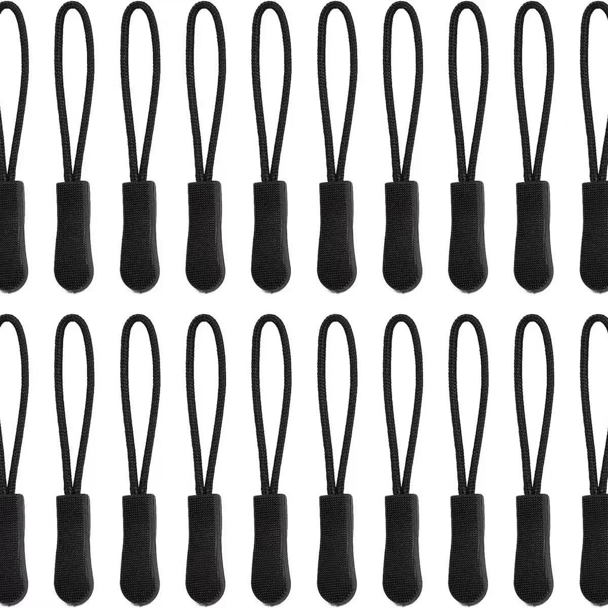 Detachable zipper head and tail ropes injection-molded as one piece, anti-slip clothing and bag decoration accessories, zipper rope pendant Specification drawing