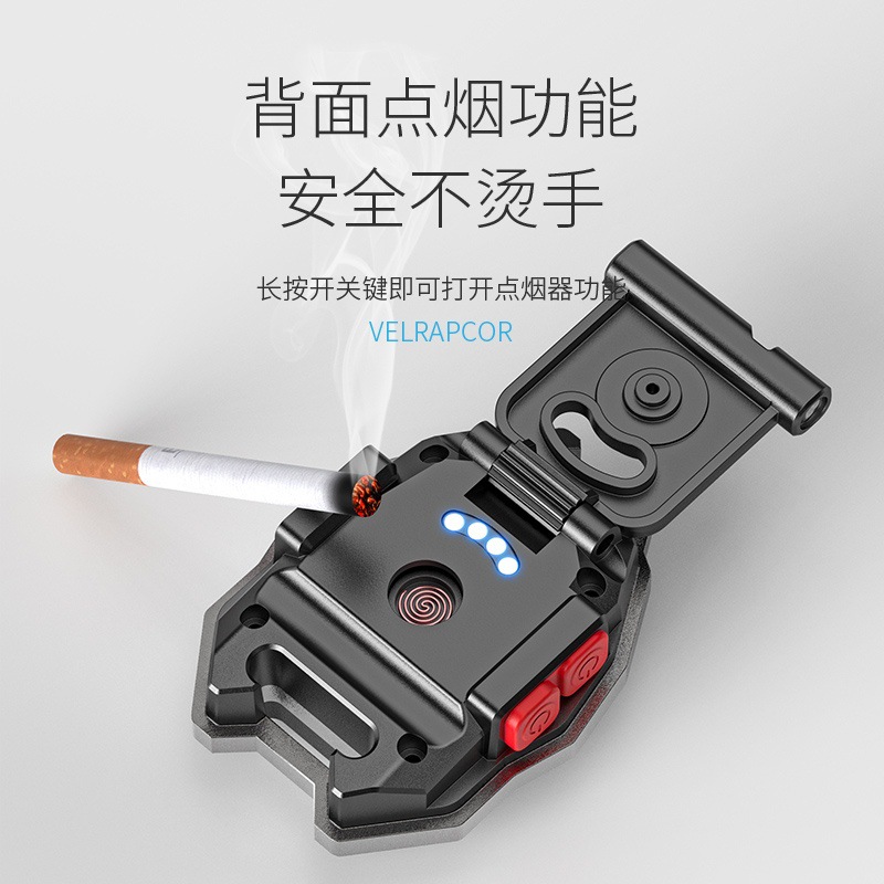 高亮迷你照明灯COB大泛光多功能工作灯 三光源可点烟开瓶盖细节图