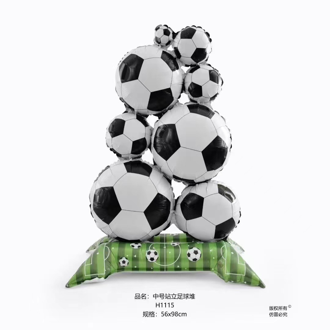 كأس كأس العالم لكرة القدم لبطولة العالم لكرة القدم لعام 2026 لكرة القدم، قام المشجعون بالمناطيد الغشائية المصنوعة من الألمنيوم Specification image