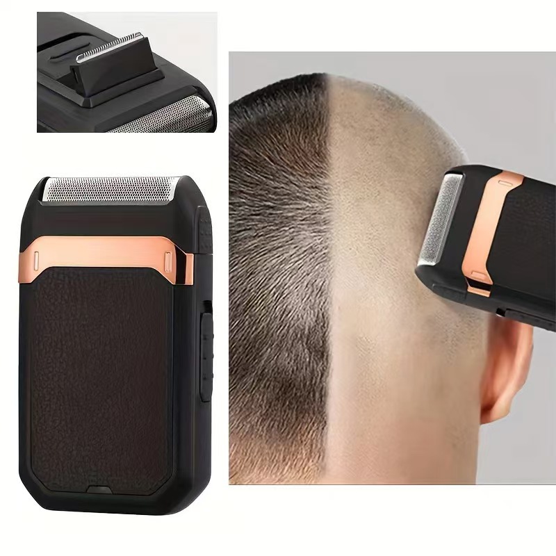 Reciprocating electric shaver, portable beard razor, cross-border exclusive USB charging men's shaving razor Application Scenario