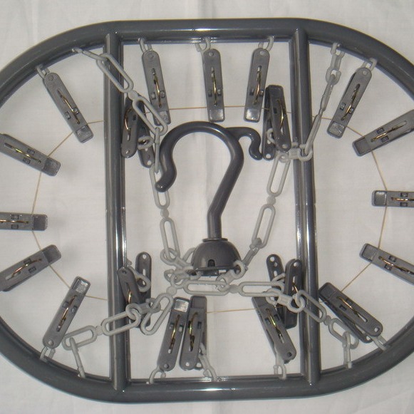 20-head oval-shaped clothes drying rack, a 30-year-old professional clothes drying rack factory in Huangyan, Taizhou, original industrial belt
