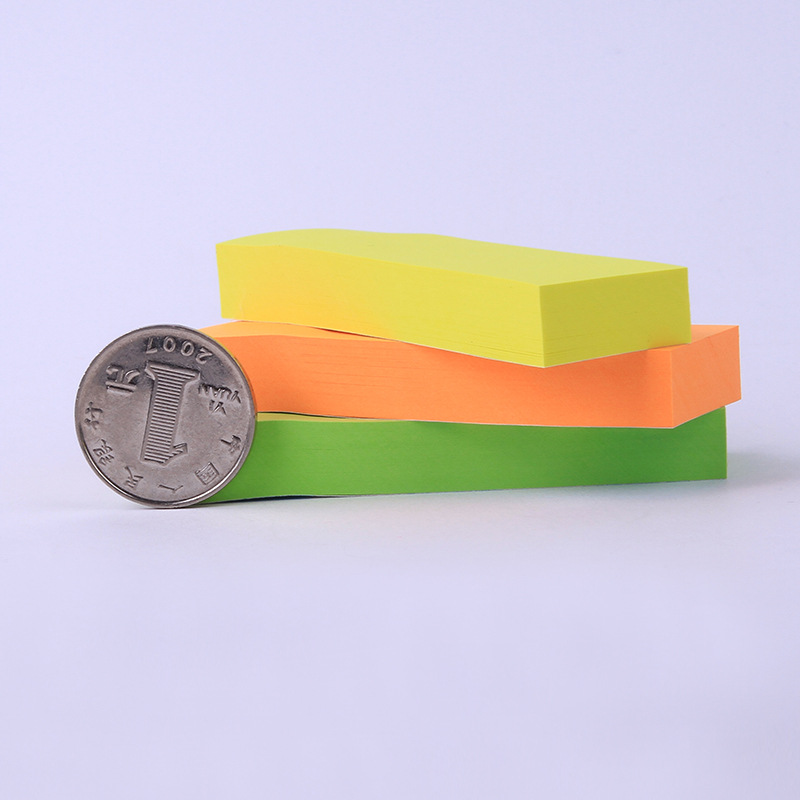 Korean creative tear-off small self-adhesive sticky notes, stickers, index and indication marks, 3 pieces, 100 pages details Picture