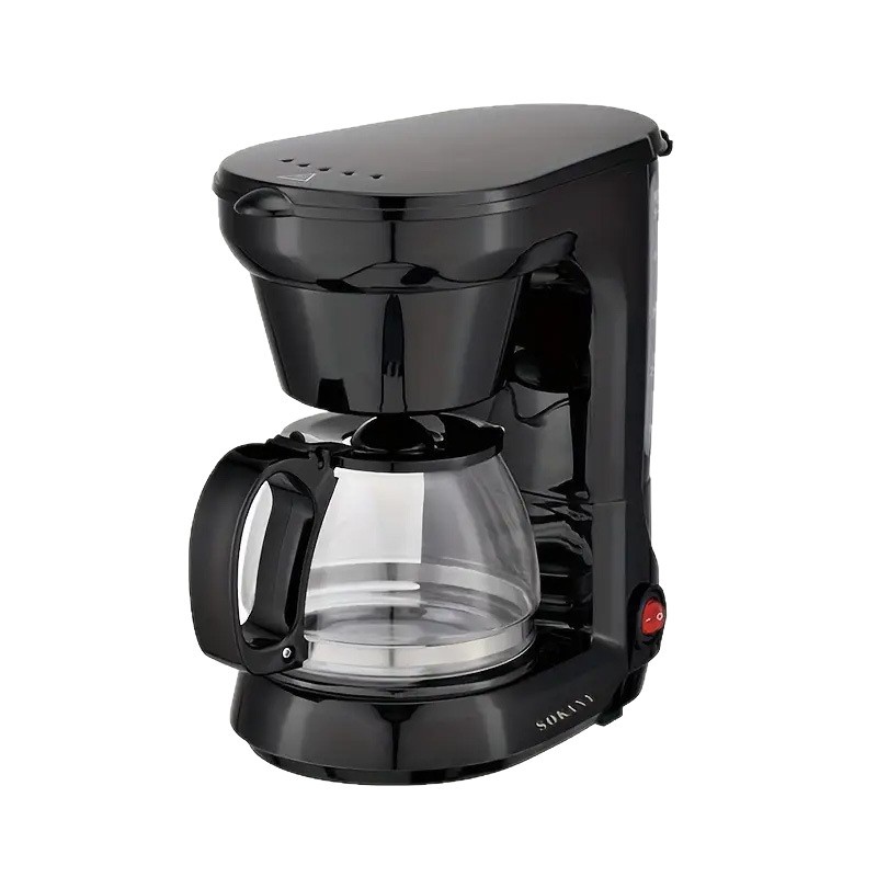 Cross-border American household coffee machine, drip milk tea machine, coffee pot, mini 750ML small grinding machine factory Item Picture