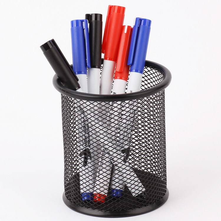 Factory-supplied small whiteboard pens with fine labels, black, blue, red and green whiteboard pens, export 013 whiteboard pens, easy to write and erase details Picture