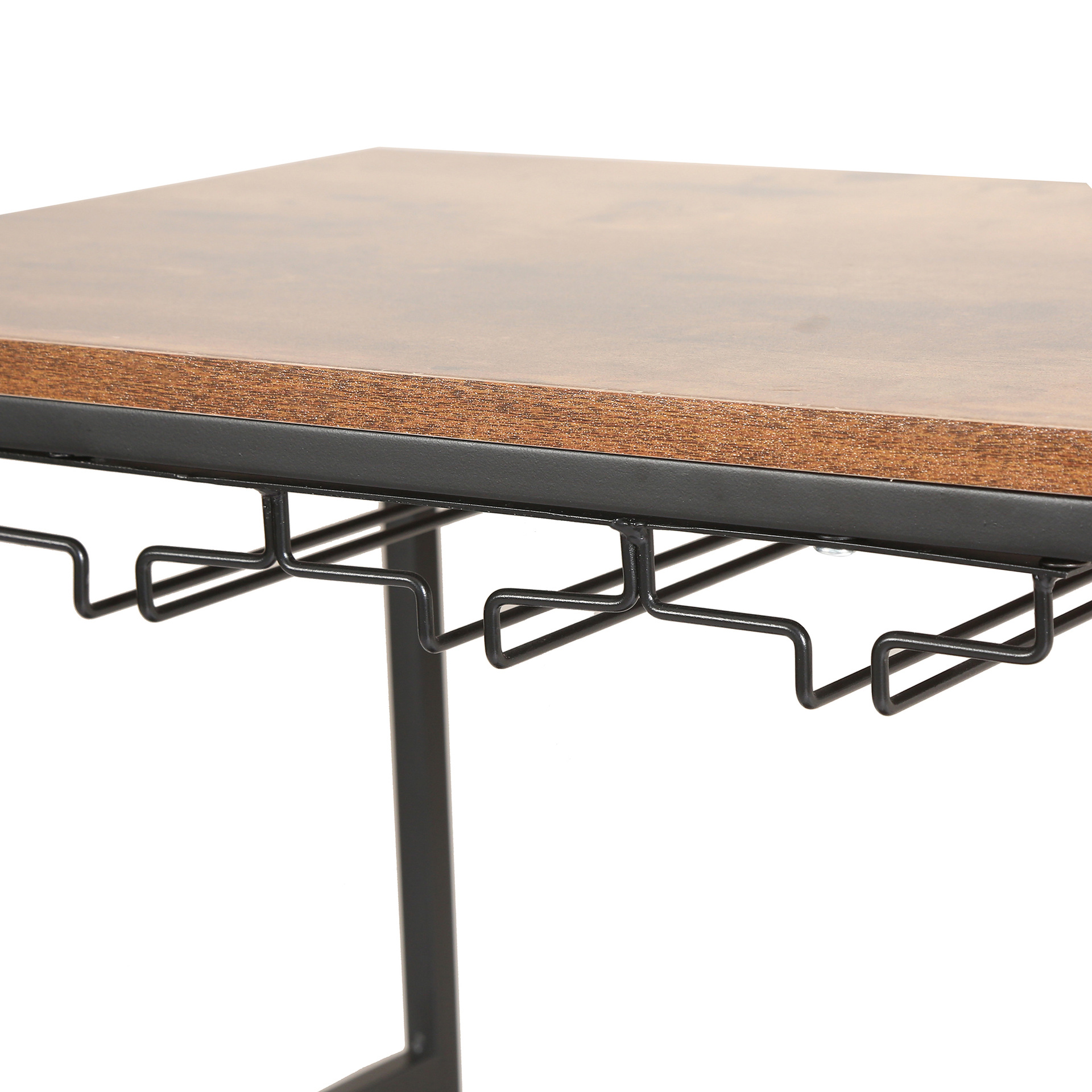 Multi-layer wine storage and display rack, household floor-standing movable storage trolley, storage rack, decorative wine rack Application Scenario