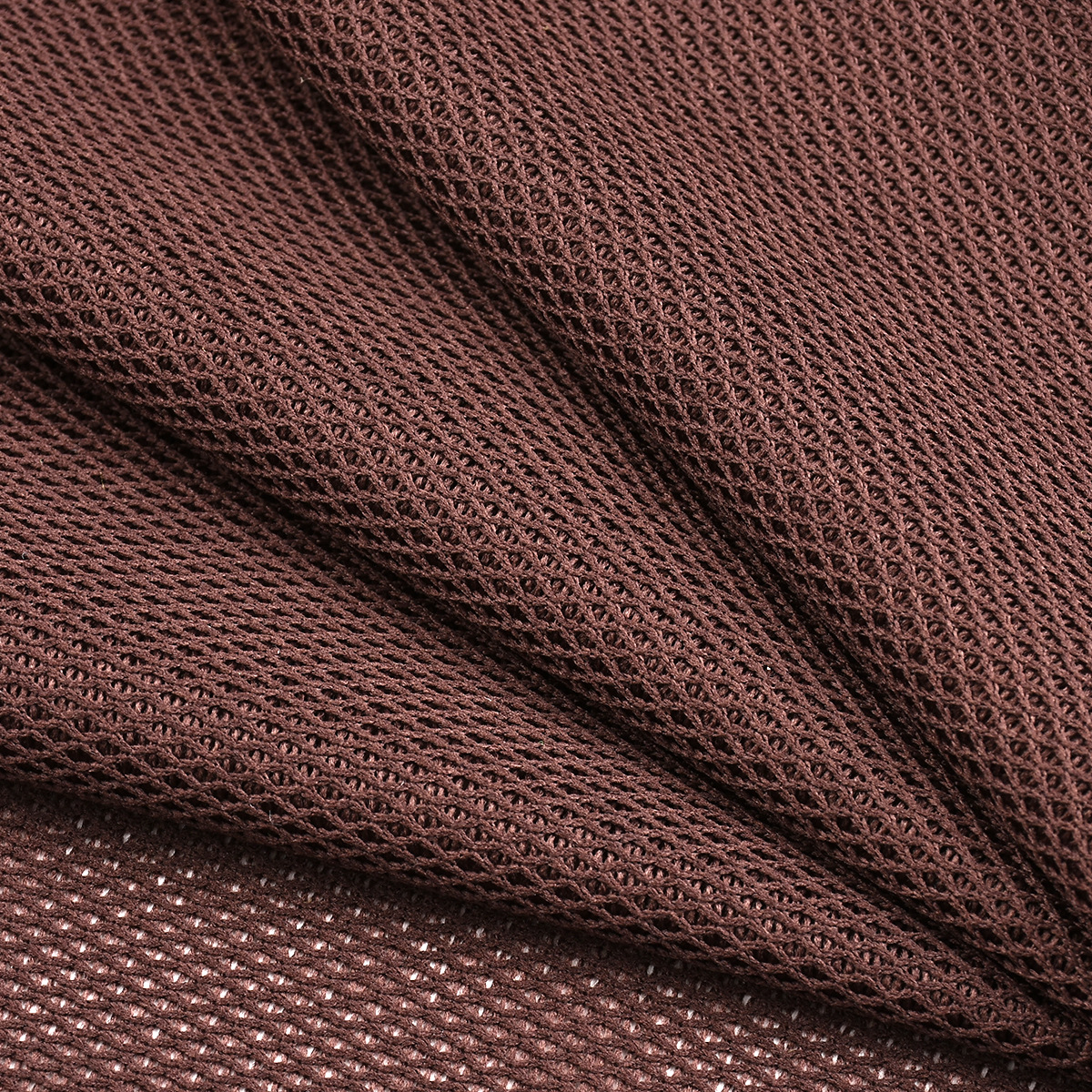 Wholesale of low-elasticity K093 diamond-shaped mesh fabric for clothing lining, luggage, shoe materials and handbag mesh fabric Specification image