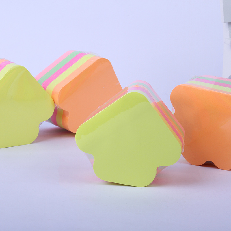 【厂家供应】箭头异性便利贴 可爱卡通n次贴500页共16形状可混装