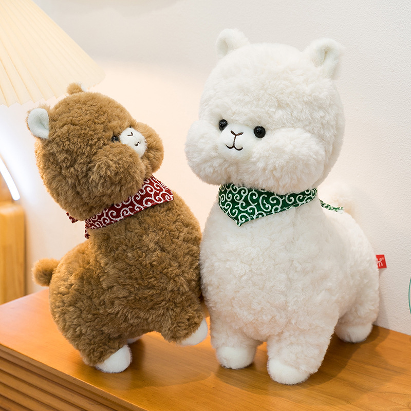 Cute and adorable camel fur toys, children's birthday gifts, scarves, alpaca sleeping cushions, wholesale home decorations Application Scenario