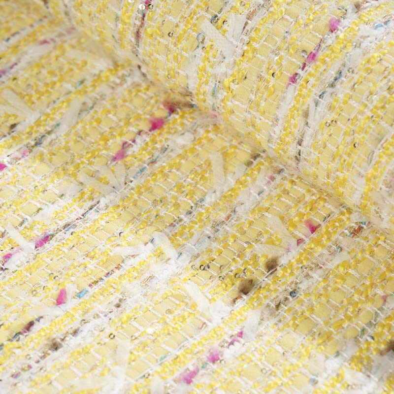 Mokashi high-end light luxury woven blend fabric with a chanty style, vest, top, skirt and set for women Item Picture