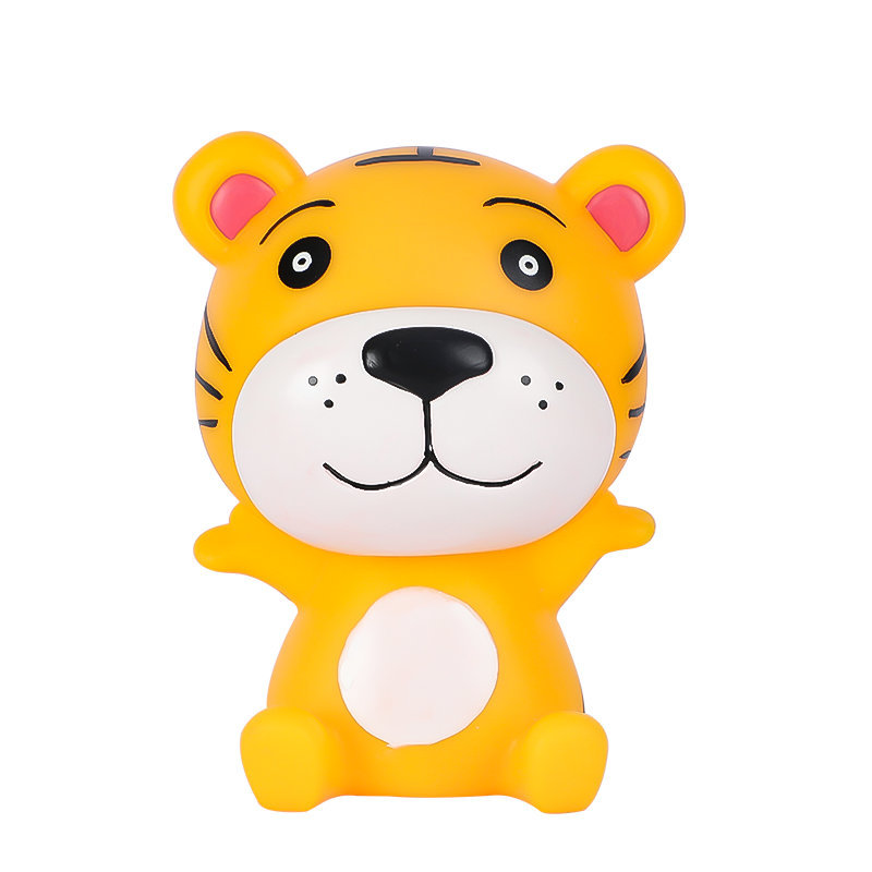 pvc stress-relieving Pinch Fun Little Tiger toys, creative stress-relieving gifts, stress-relieving gadgets, cute decorative items, simulation toys Item Picture