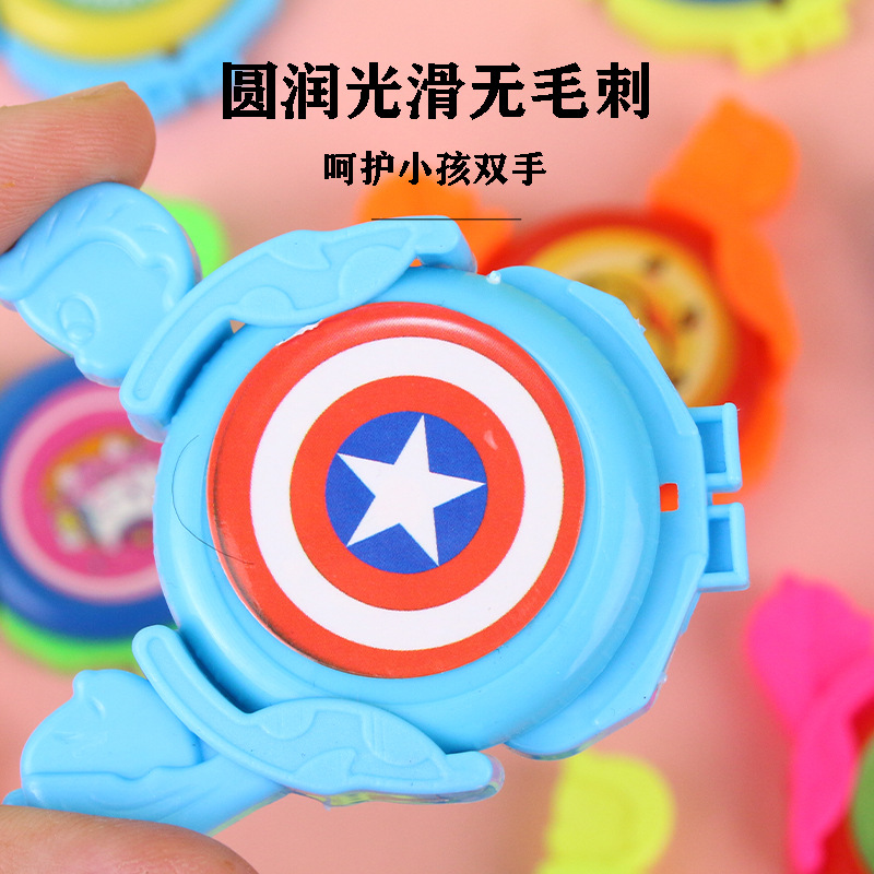 卡通弹射飞盘足球发射器旋转飞盘跨境玩具幼儿园小朋友小礼物批发细节图