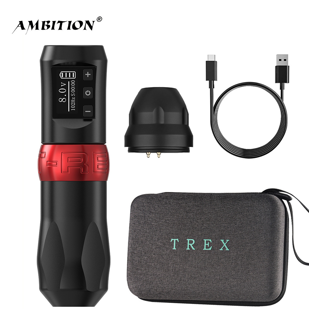 shanilak's new wireless charging tattoo pen portable set, all-in-one needle, universal beauty tool and supplies