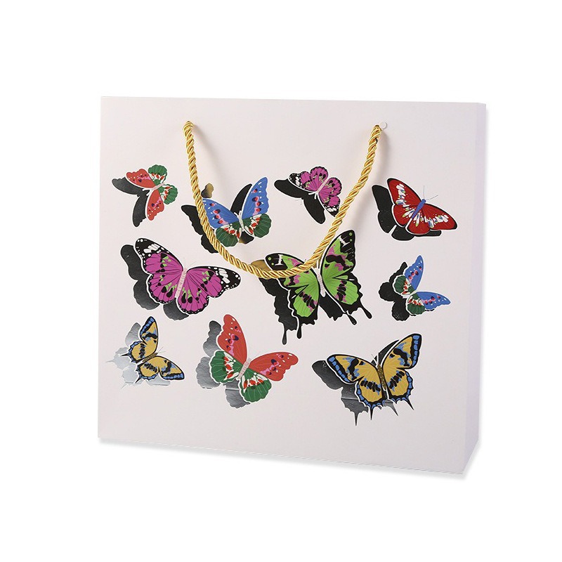 Factory wholesale of classic and fashionable paper boxes, butterfly folding gift boxes, folding book flip cover gift boxes, in stock Application Scenario