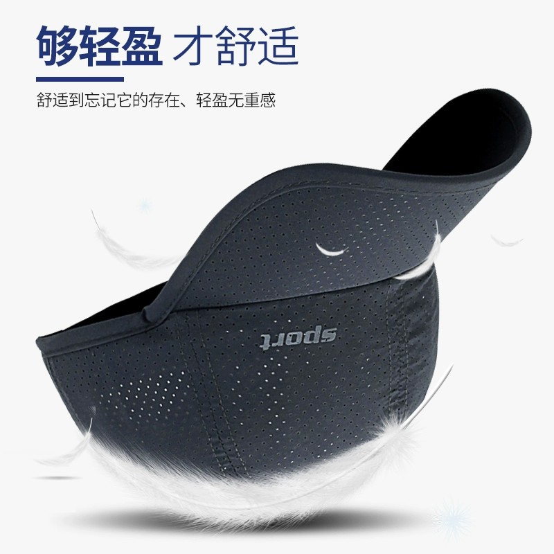 Cross-border Amazon quick-drying hats, men's summer thin outdoor sun protection baseball caps, sports and casual fishing sun hats Specification image