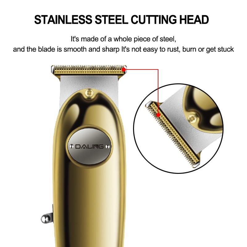 DALING 0012 electric hair clipper, electric clipper for cutting hair, rechargeable electric clipper for shaving head, LED digital display details Picture