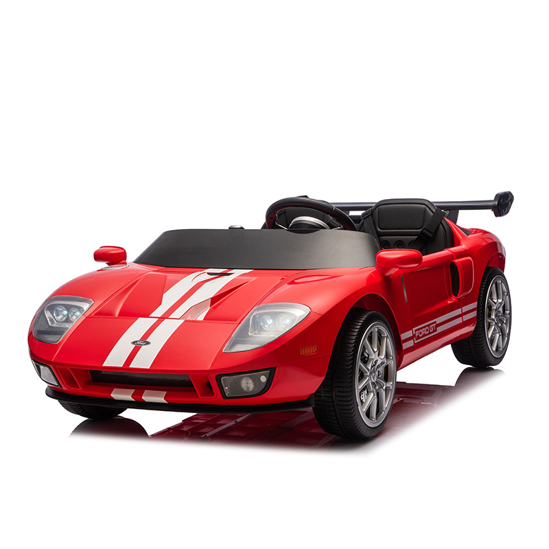 新款福特GT儿童电动车宝宝车遥控车可坐男女孩充电儿童车玩具汽车