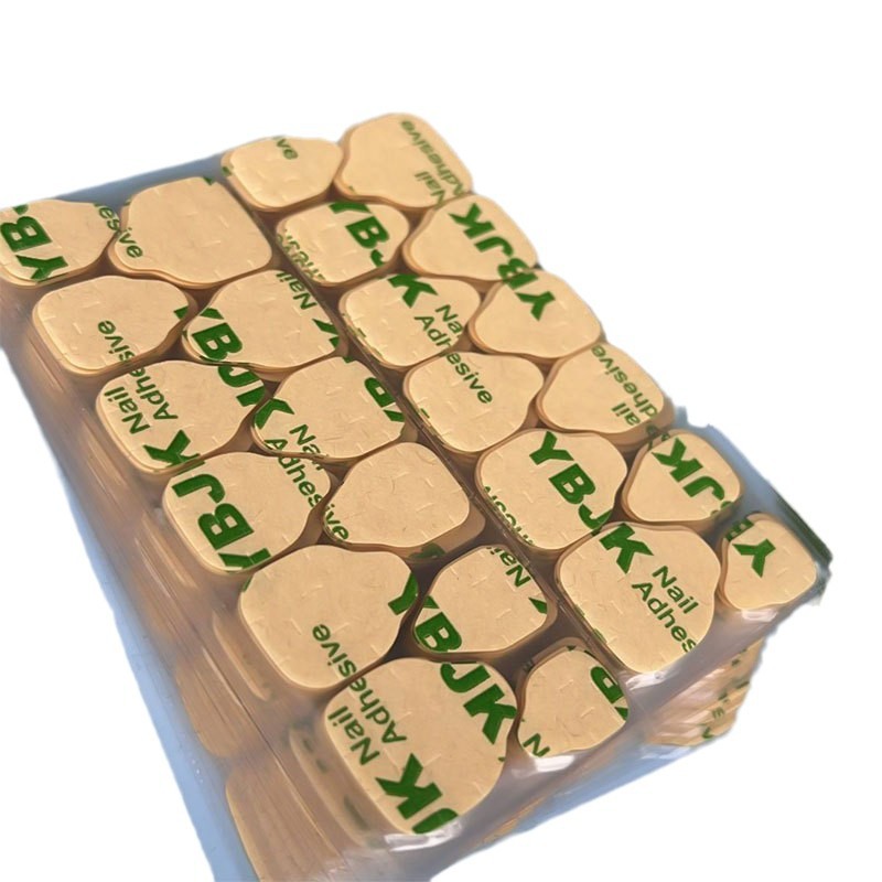 Wholesale of the newly upgraded Korean kraft paper wearable nail jelly glue, super sticky and ultra-thin nail jelly glue, specially designed for waterproof use Item Picture