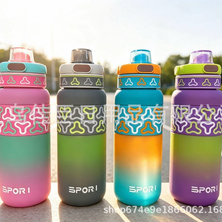 كأس جديد من كوب سبورتس بوتل (Sports Bottle) للأطفال الأطفال المحمولة على الكؤوس الرياضية الصيفية، كأس الفضاء للكتابة على الجدران