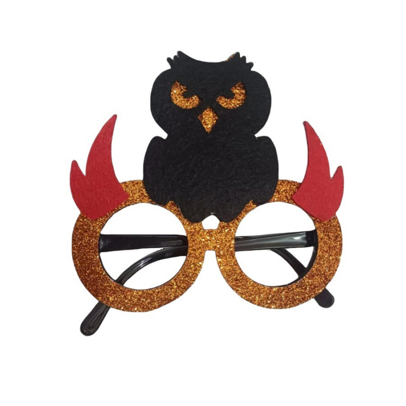 05年新款亚马逊万圣节装饰眼镜主题派对化妆舞会创意恐怖骷髅幽产品图