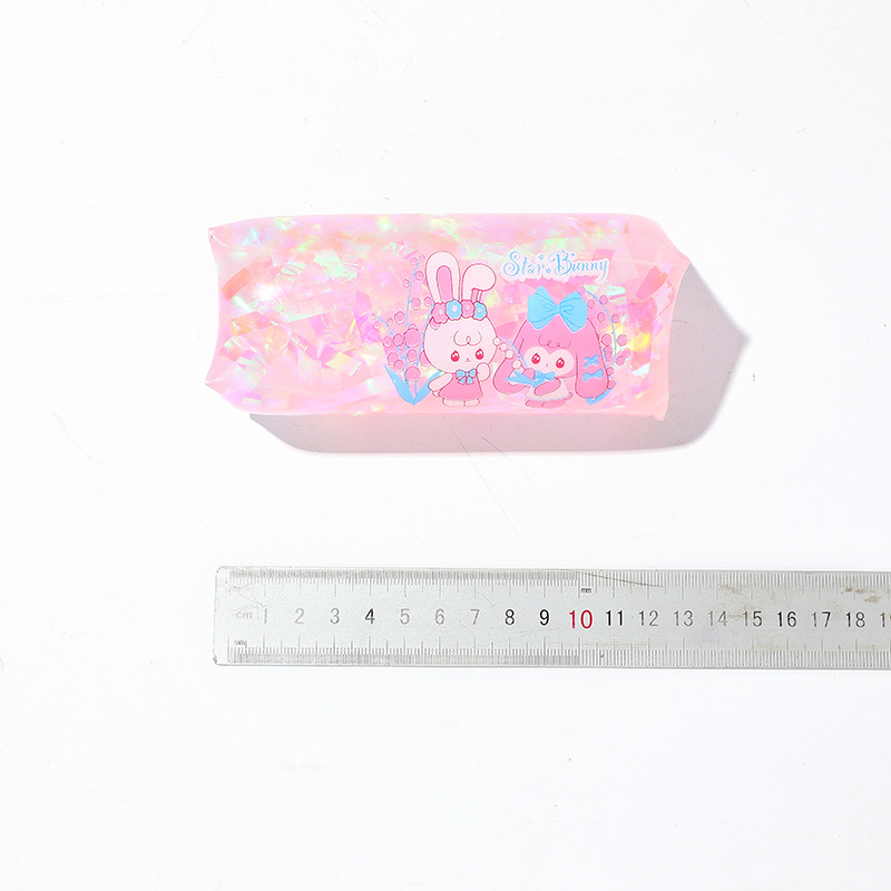 The big foreign trade product, the ribbon rabbit, couldn't catch the water snake. The sequins were put into the oil. The flowing sand vented the ball. Pinching it for fun to relieve stress. Teasing criticism Item Picture