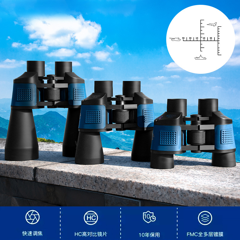 Wholesale 60X60 Telescopes, High-Definition High-Magnification Low-Light Night Vision Red Film Outdoor Golden Eagle Telescopes With Labels For Cross-Border Use