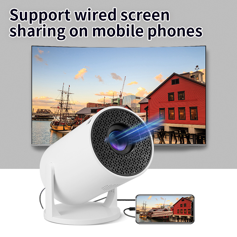 M5pro transfronterizo hogar micro portátil mini proyector hd hogar inalámbrico cable pequeño teléfono móvil proyección Application Scenario