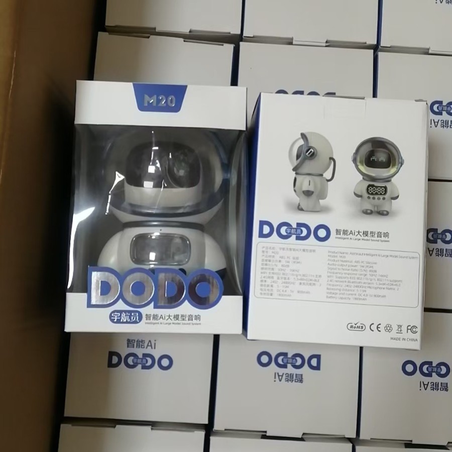 The intelligent AI large model Doubao DeepSeek astronaut speaker, Bluetooth TF card clock, alarm clock and multi-functional speaker Application Scenario