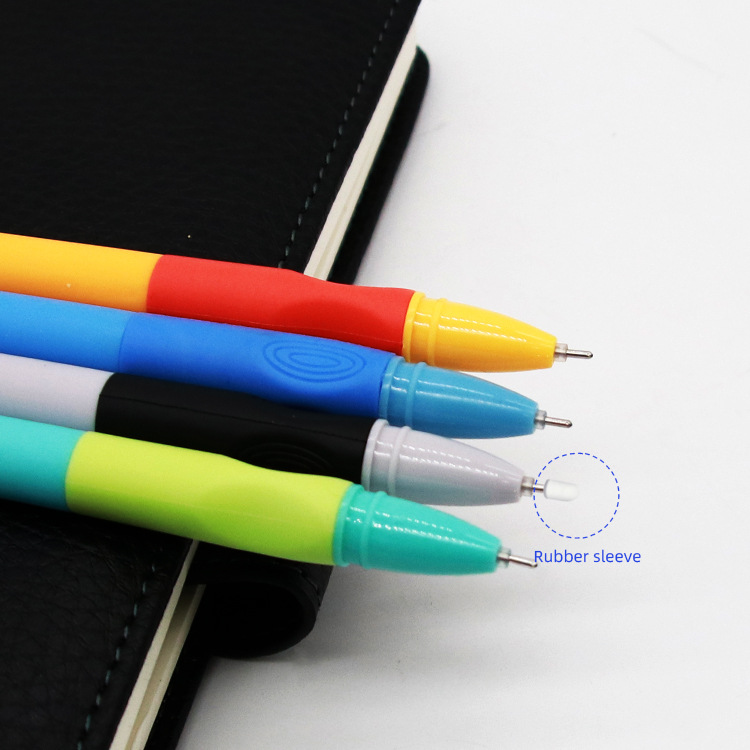 Yalong transparent PVC box-packed colored pen barrel, high-quality standard office/school gel pen, erasable pen Application Scenario