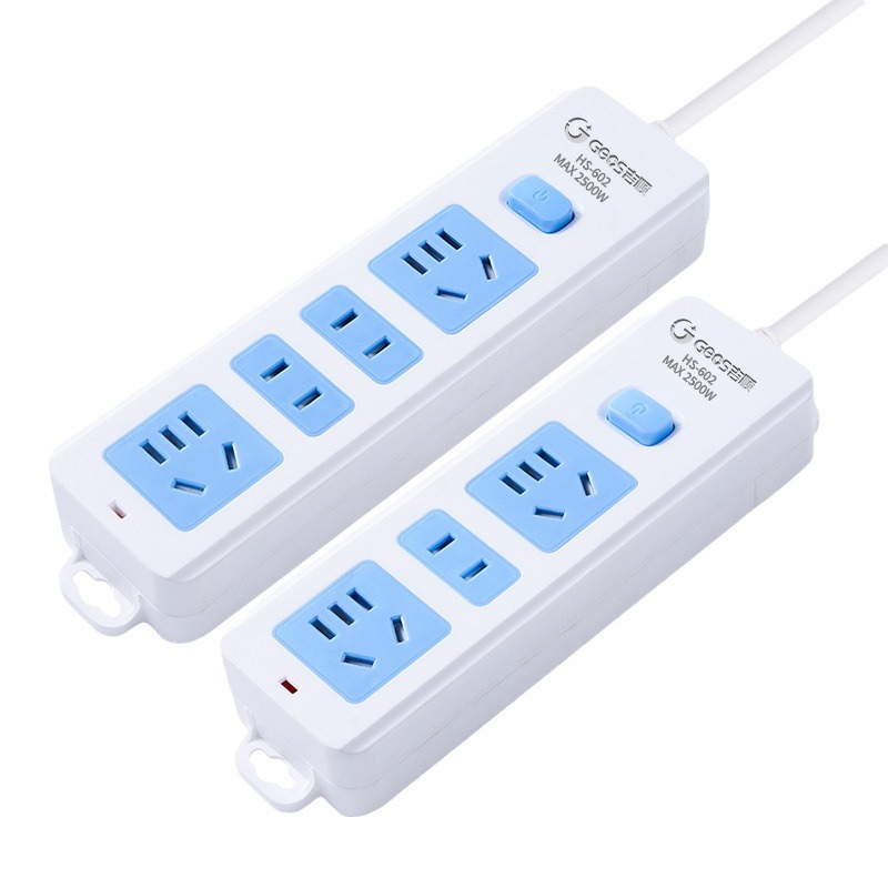 Jishun pure copper sockets, office power strips, power strips with wires, household power strips, new national standard power strips, wholesale power strips Item Picture