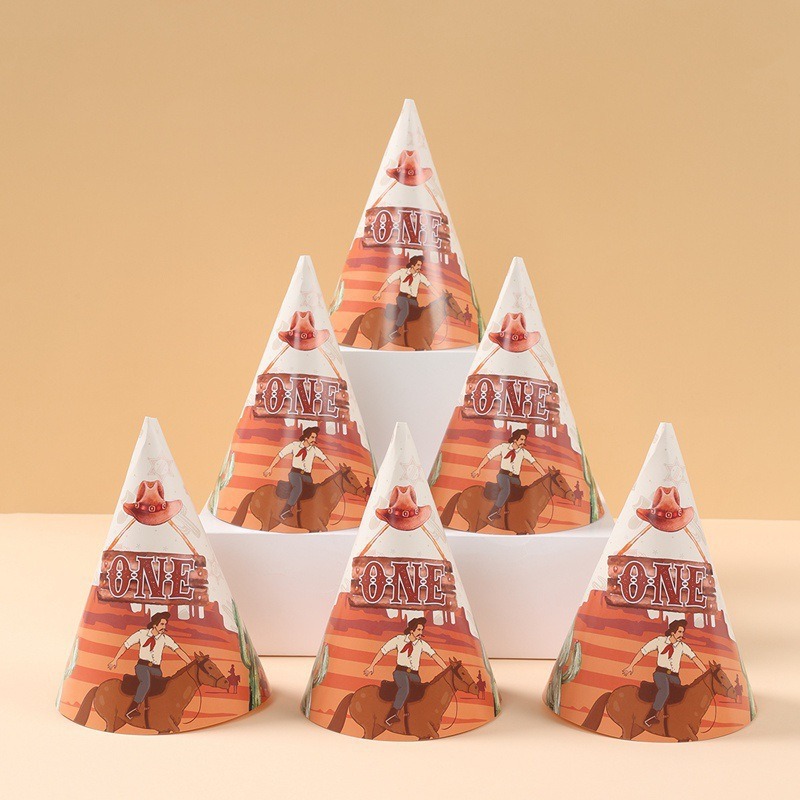New party birthday hats, children's birthday triangle hats, party supplies, paper birthday hats, party decoration triangle hats Application Scenario