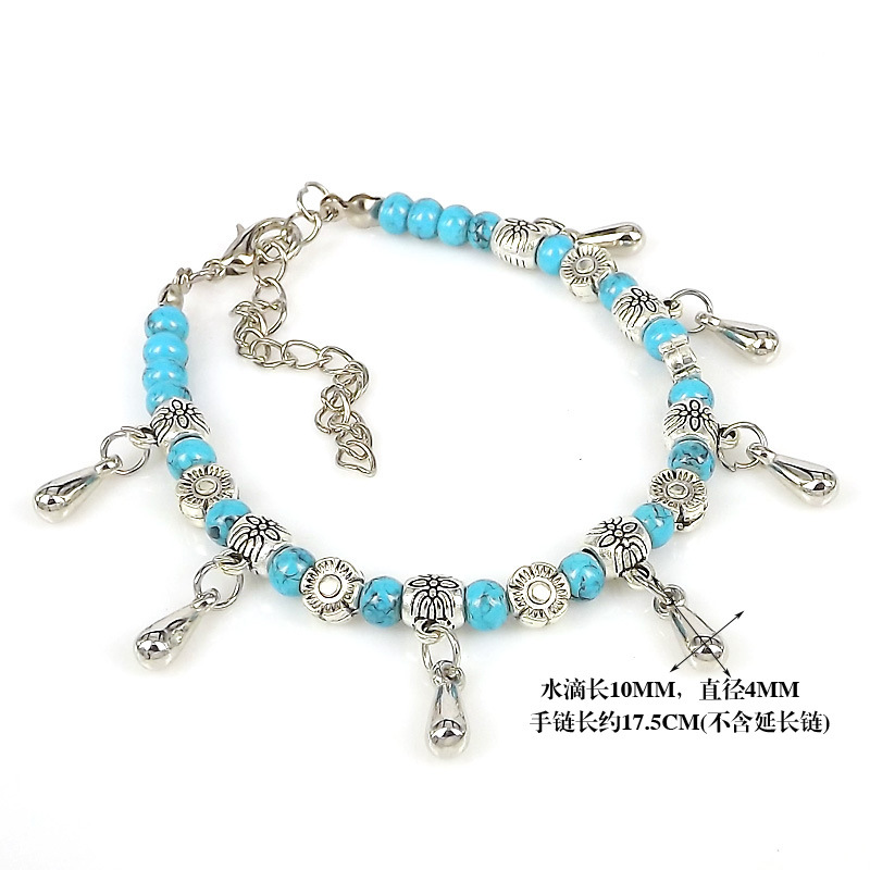 手链/水晶手串/锆石手链/水晶手链/饰品白底实物图