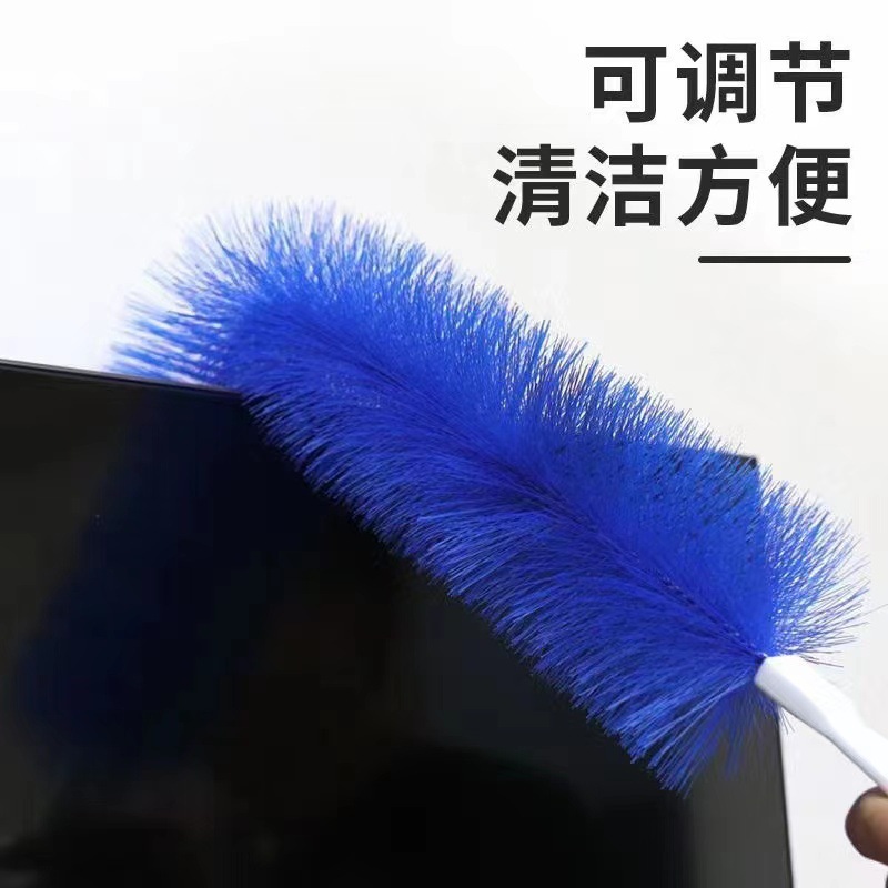 Fan dust removal brush, a flexible plastic household gap dust sweeping wonder, multi-functional extra-long electric fan cleaning brush Application Scenario