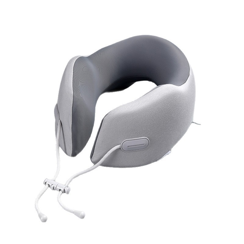 Cool sensation Black technology U-shaped pillow, cervical support and neck protection pillow, travel pillow, portable airplane sleeping wonder, ergonomic Item Picture