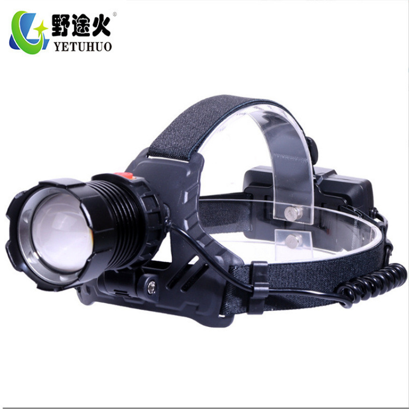 P99 head-mounted lamp, P70 high-intensity telescopic zoom headlamp, LED battery level display, adventure camping high beam wholesale Application Scenario
