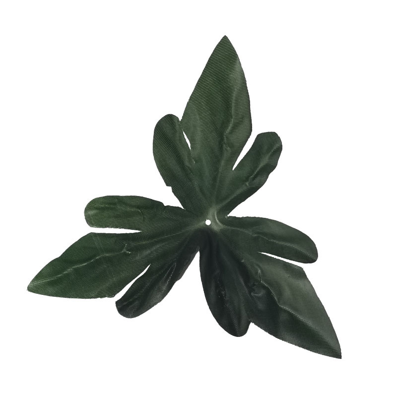 立体纹理还原真叶触感不褪色耐撕裂仿真牡丹叶仿生花卉